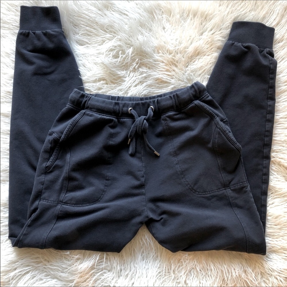 Navy Anthropologie Joggers